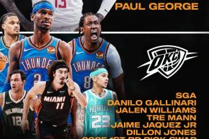 一切的开始6年前的今天 快船大出血9换1乔治为雷霆夺冠奠基