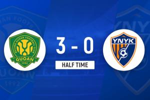 永利官网-半场-国安3-0十人玉昆 法比奥破门+造红牌塞鸟两助攻布尔克直红